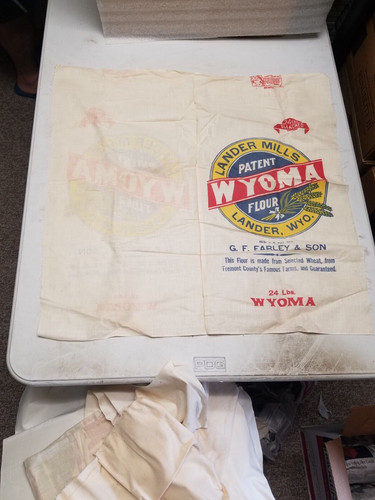 Vintage wyoma flour lb - flour,
