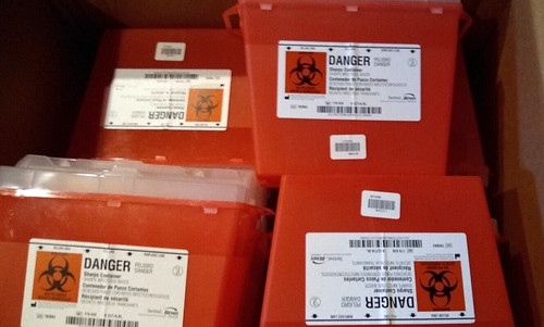 Sharps containers pack qt - sharps, 12