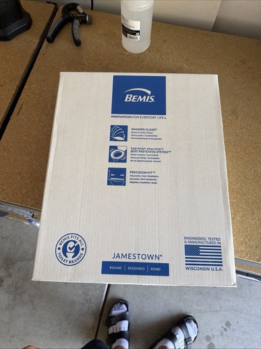 New box bemis - new, toilet